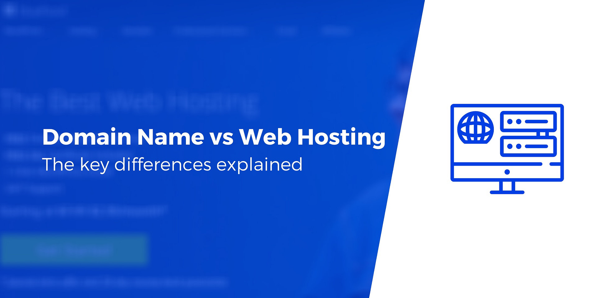 Domain Name Vs Web Hosting What S The Difference