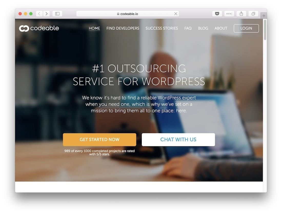 Codeable is one of the best places to hire WordPress freelancers
