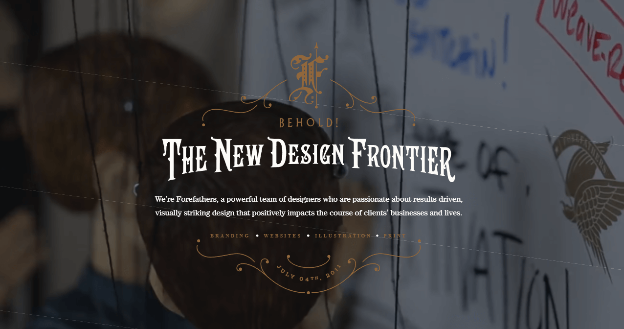 The Forefathers website.