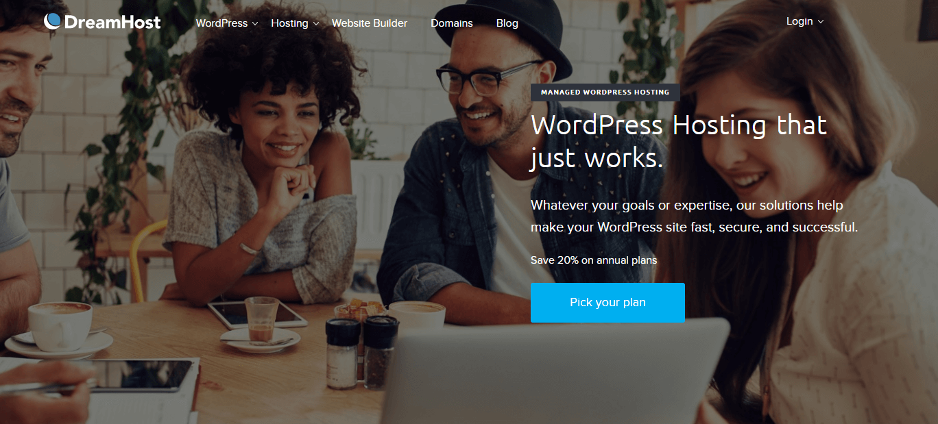 DreamHost review for WordPress intro