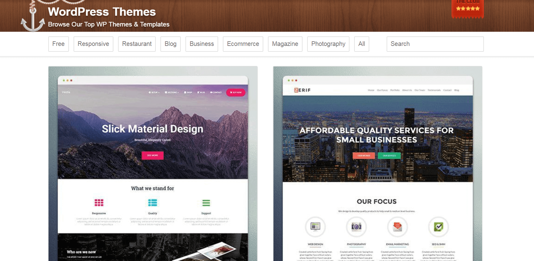 The ThemeIsle theme directory.