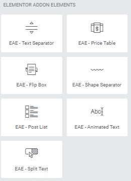 Elementor Addon Elements
