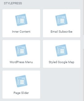 StylePress for Elementor - free Elementor add-ons