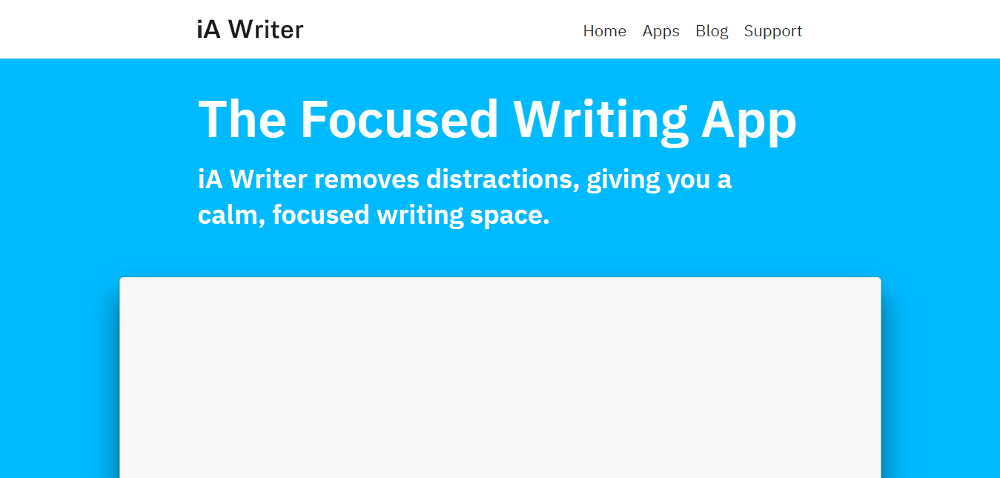 iA Writer