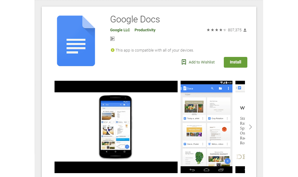Google docs