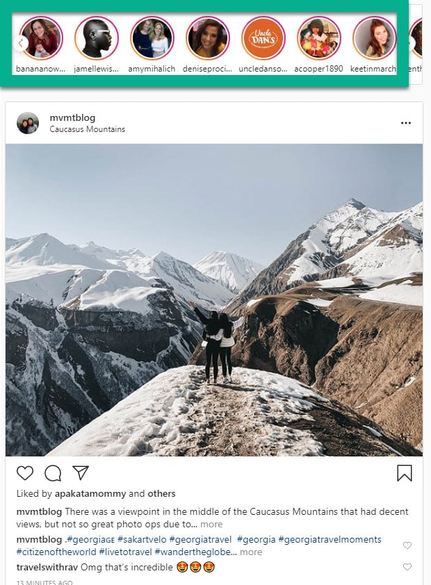 find stories - Instagram story polls