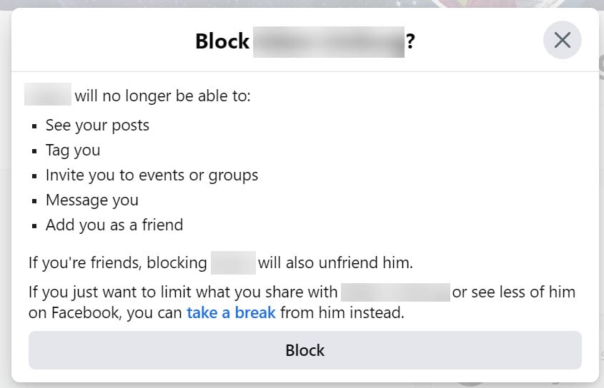 blocking