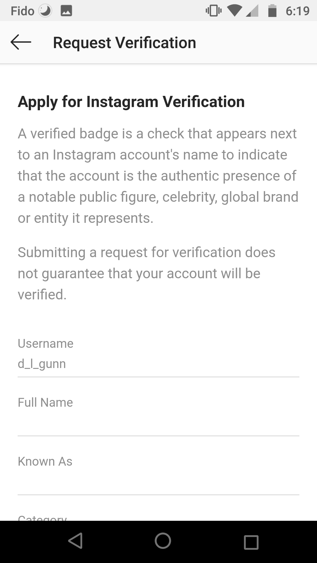 How to Get Verified on Instagram: Verification Request Form