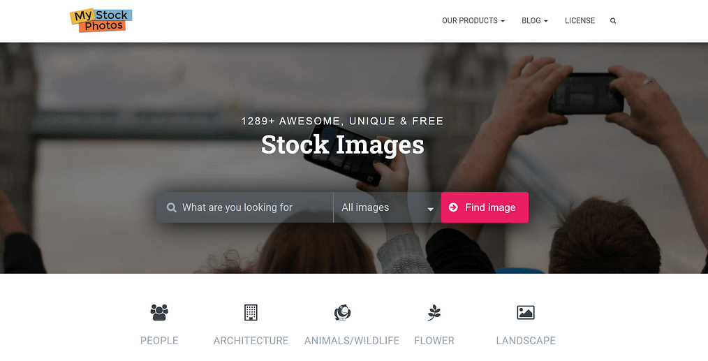 free stock photos for social media from mystock.photos 