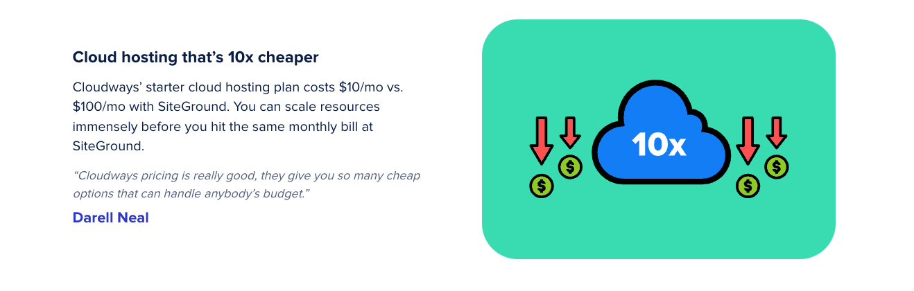 SiteGround alternatives that are 10x cheaper
