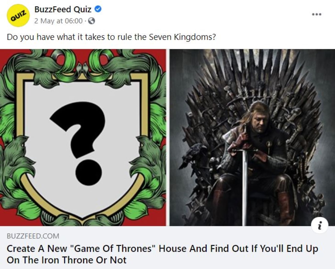 How to Use Quizzes: A Game of Thrones themes quiz