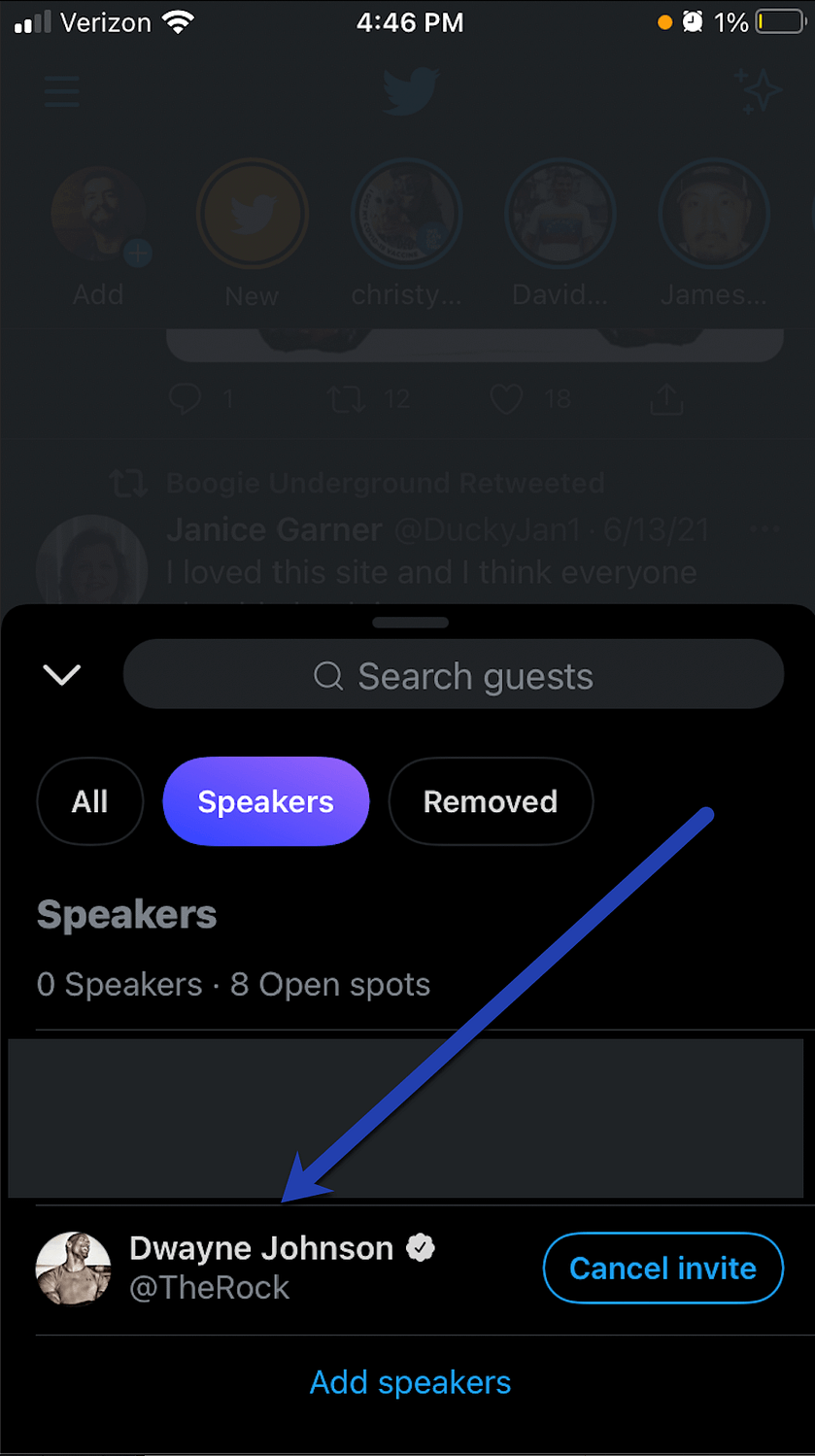 invite speakers.