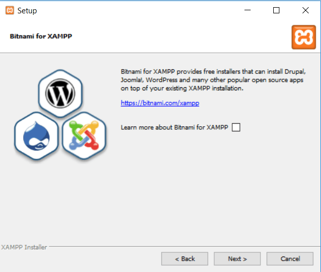 how to install XAMPP and WordPress on windows