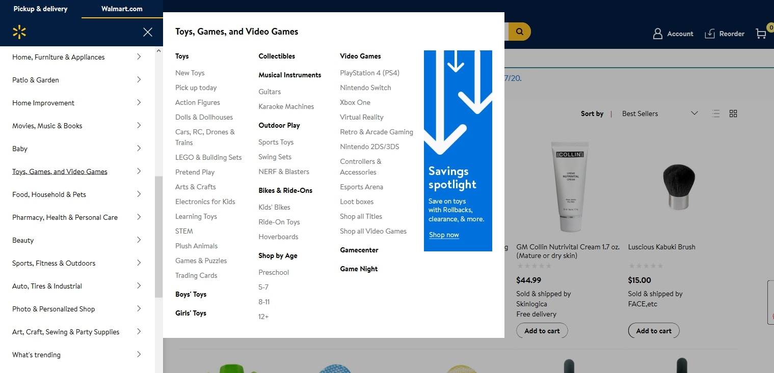 Affiliate marketing Walmart