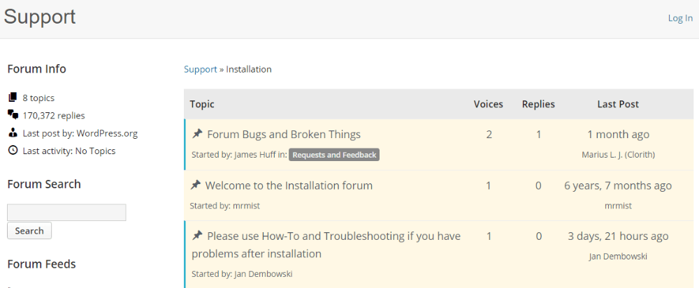 WordPress Forum Plugins