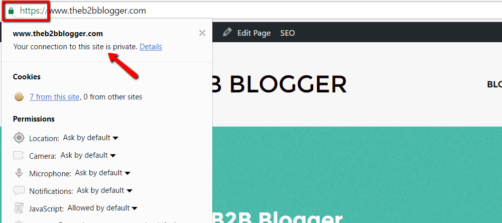 wordpress ssl certificate