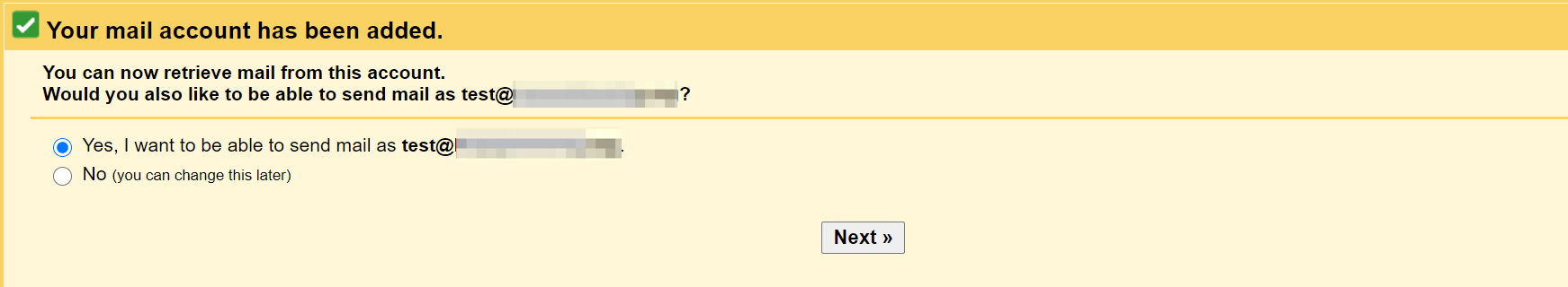 Habilitar Gmail para enviar correo electrónico desde su dominio personalizado.