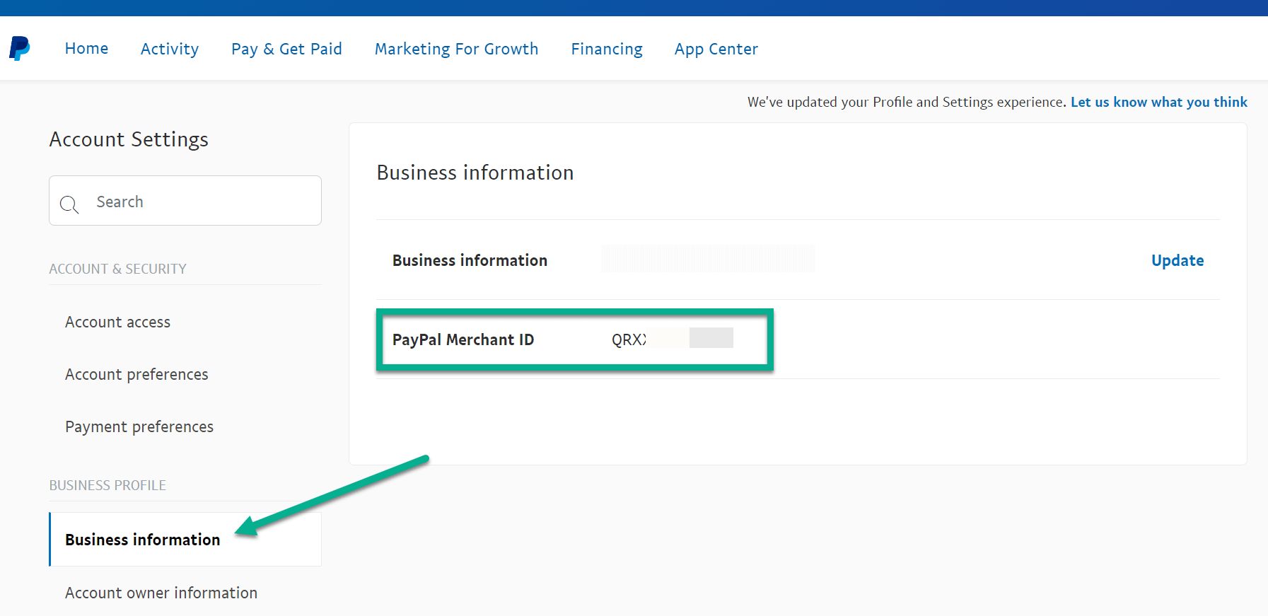 ID do comerciante no PayPal - Pagamentos recorrentes de WooCommerce