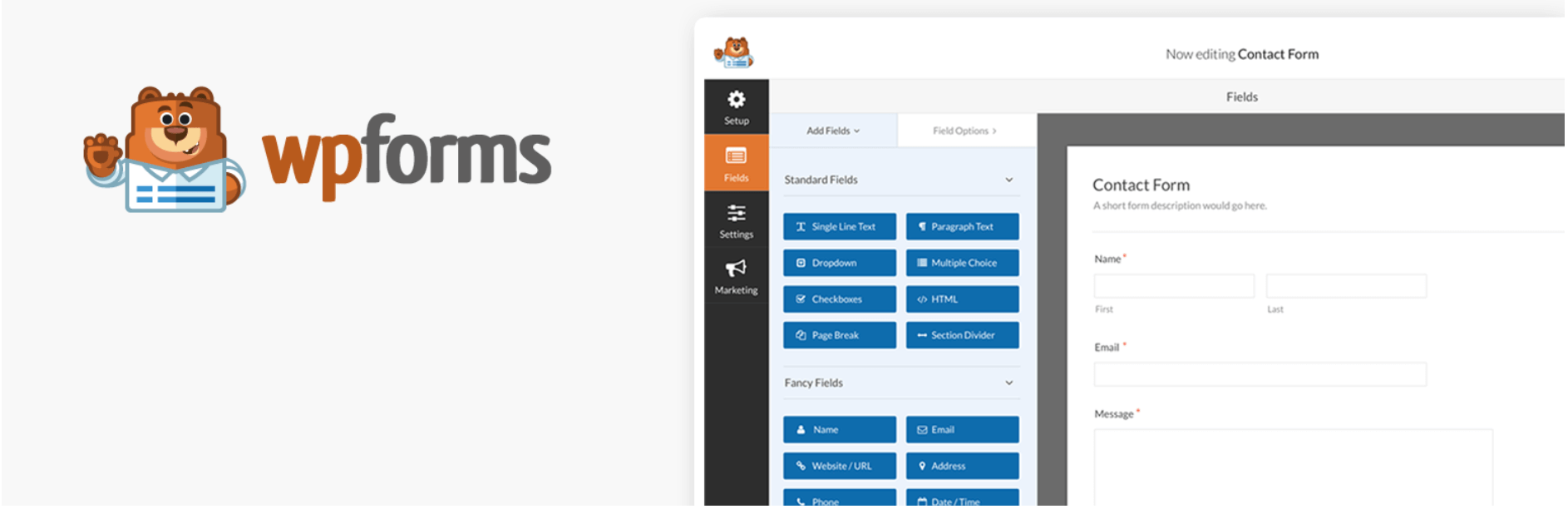 Les plugins de connexion WordPress premium tels que WP Forms vous aident à personnaliser vos pages de connexion.