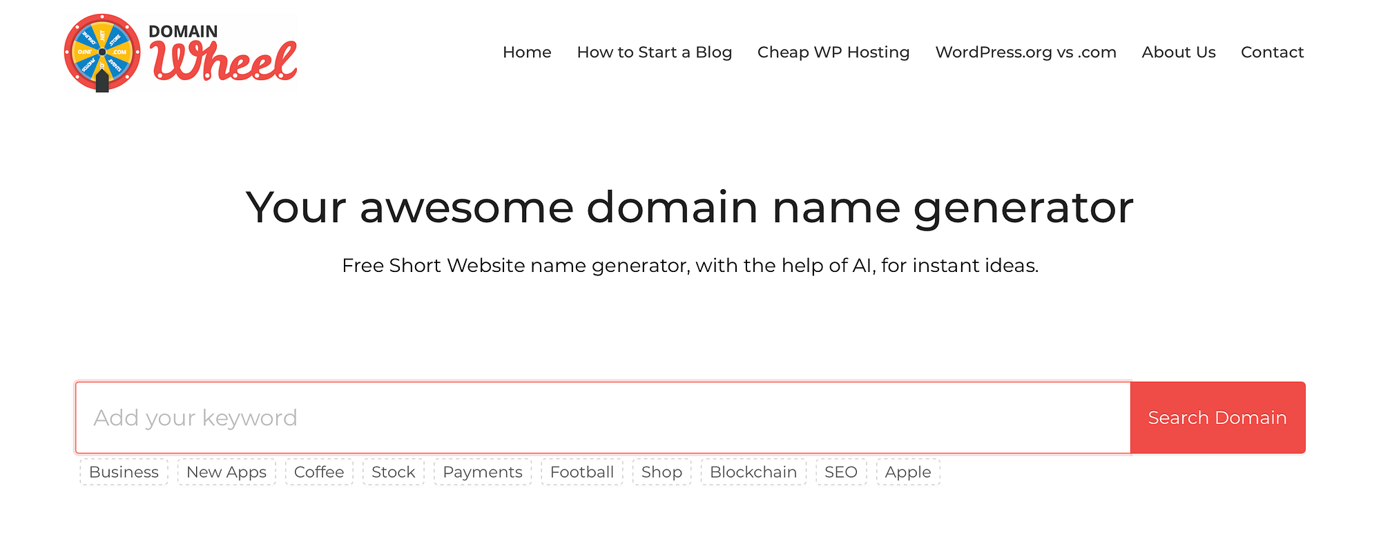 De Domain Wheel-website.