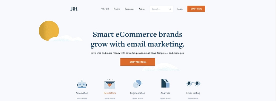 Jilt WooCommerce email marketing