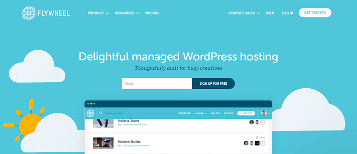 Fastest WordPress hosting: Flywheel