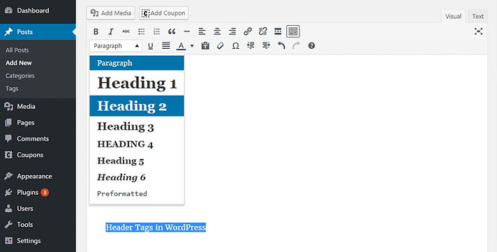 heading-tags-in-visual-editor