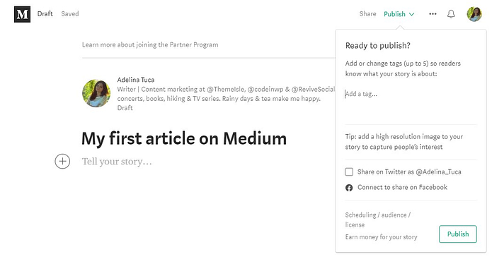 the best free blogging sites medium