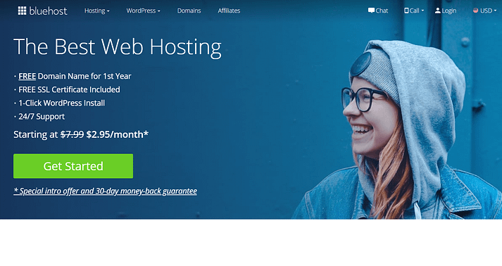 Bluehost web hosting