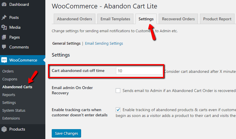 woocommerce abandoned cart emails 2