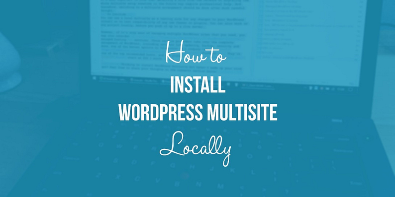 install WordPress multisite locally