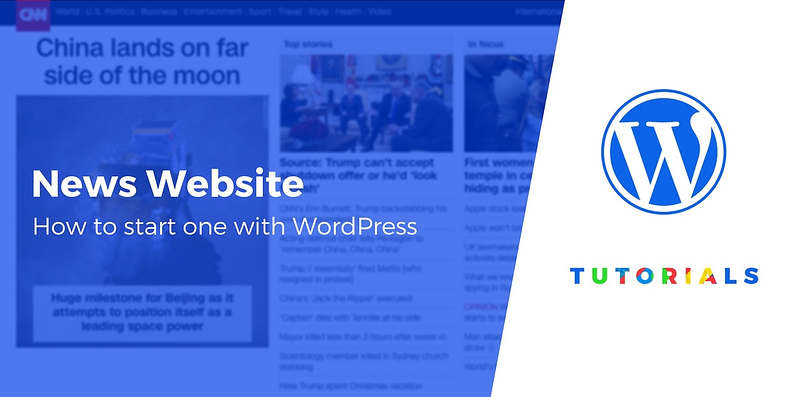 Starting a News Website With WordPress