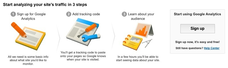 registro en google analytics wordpress