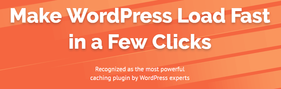 O plugin WP Rocket é um dos plugins obrigatórios...têm plugins para WordPress