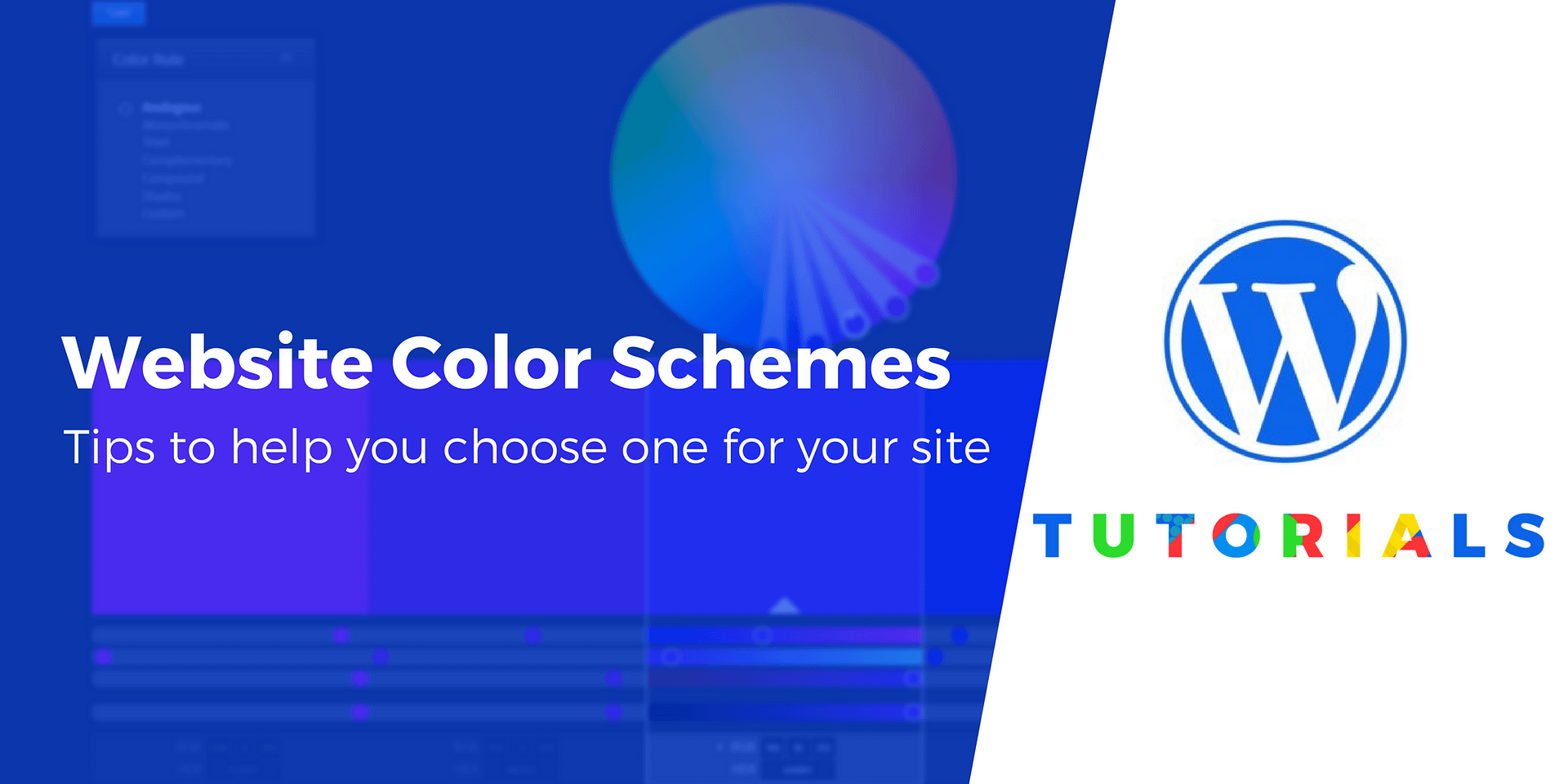 Color Schemes For Websites How To Choose One For Your Wordpress Site