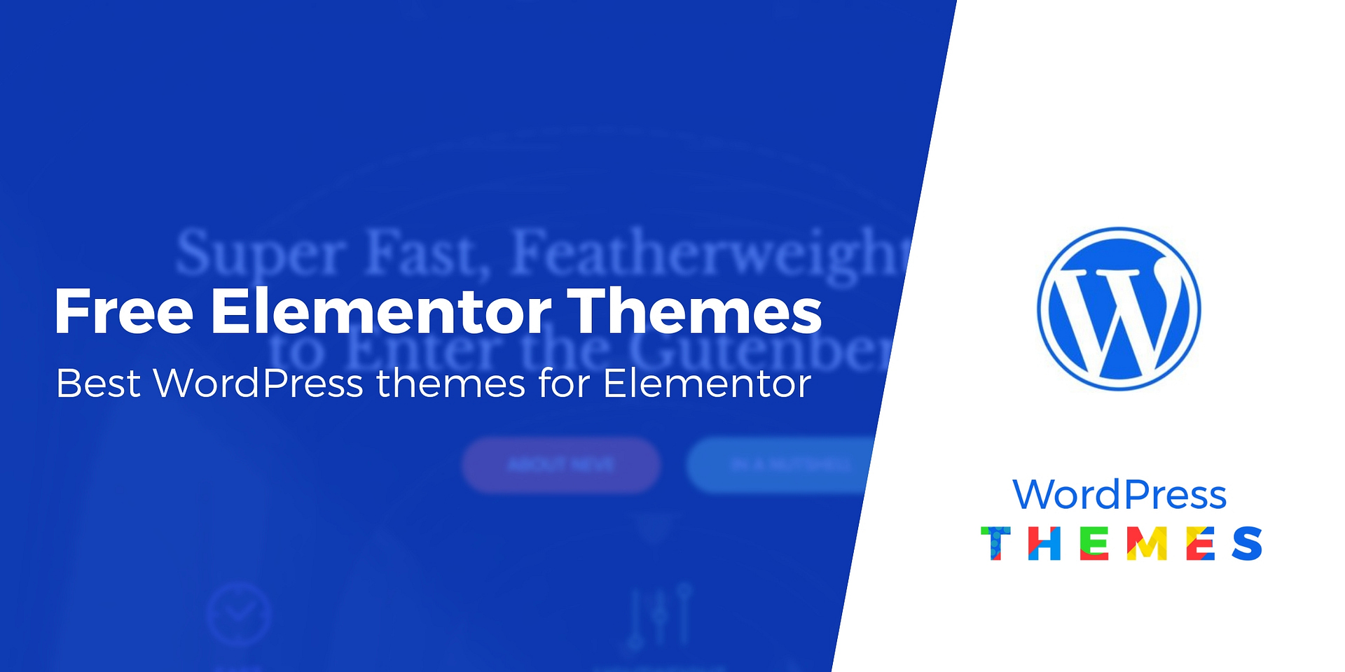 Wordpress elementor templates