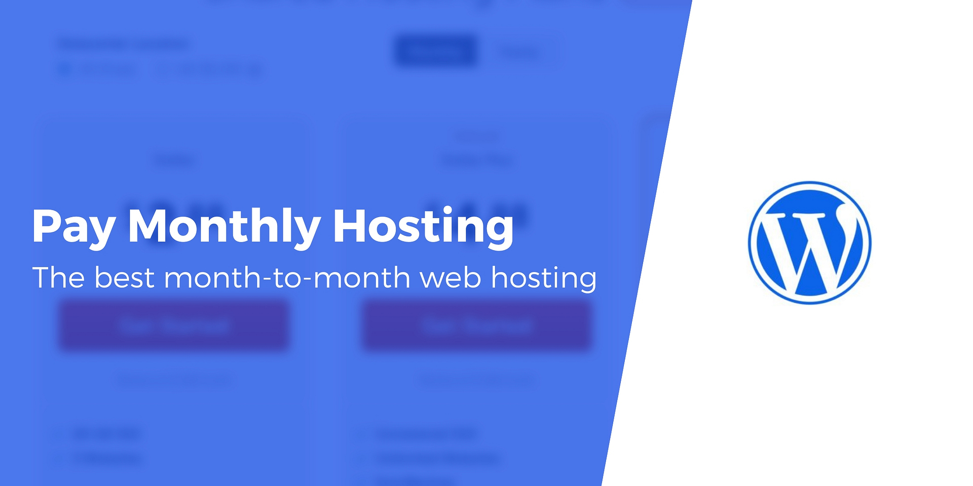 20 Best Monthly Web Hosting - Pay month-to-month & Save Money