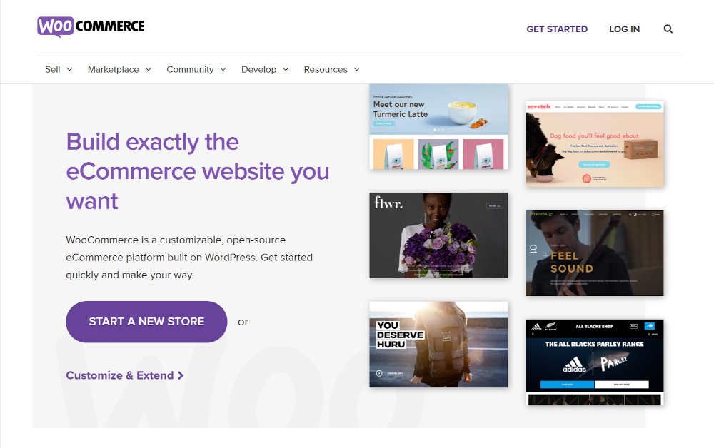 Free eCommerce platforms: WooCommerce