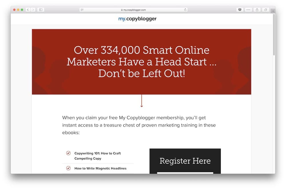 Copyblogger membership