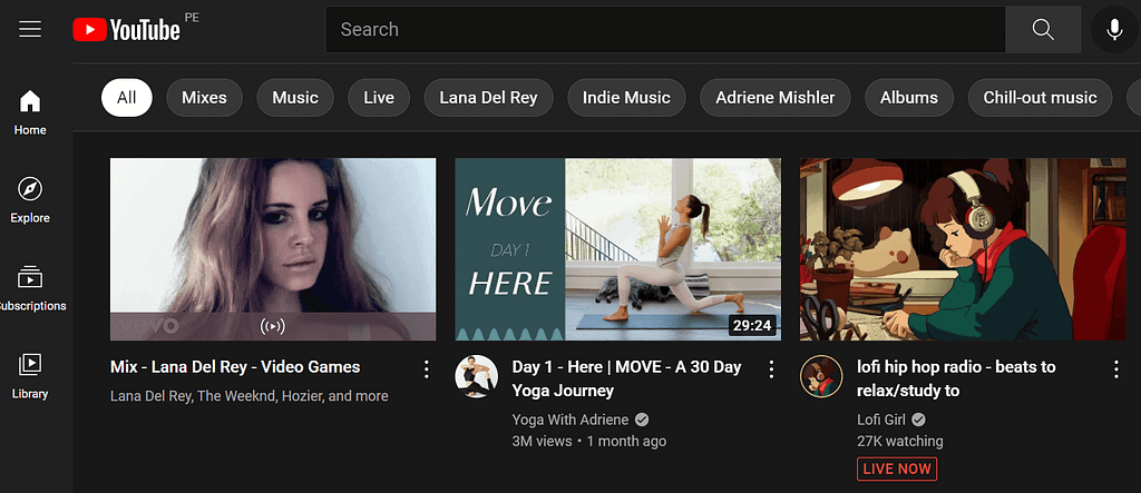 YouTube is a great WordPress video hosting option. 