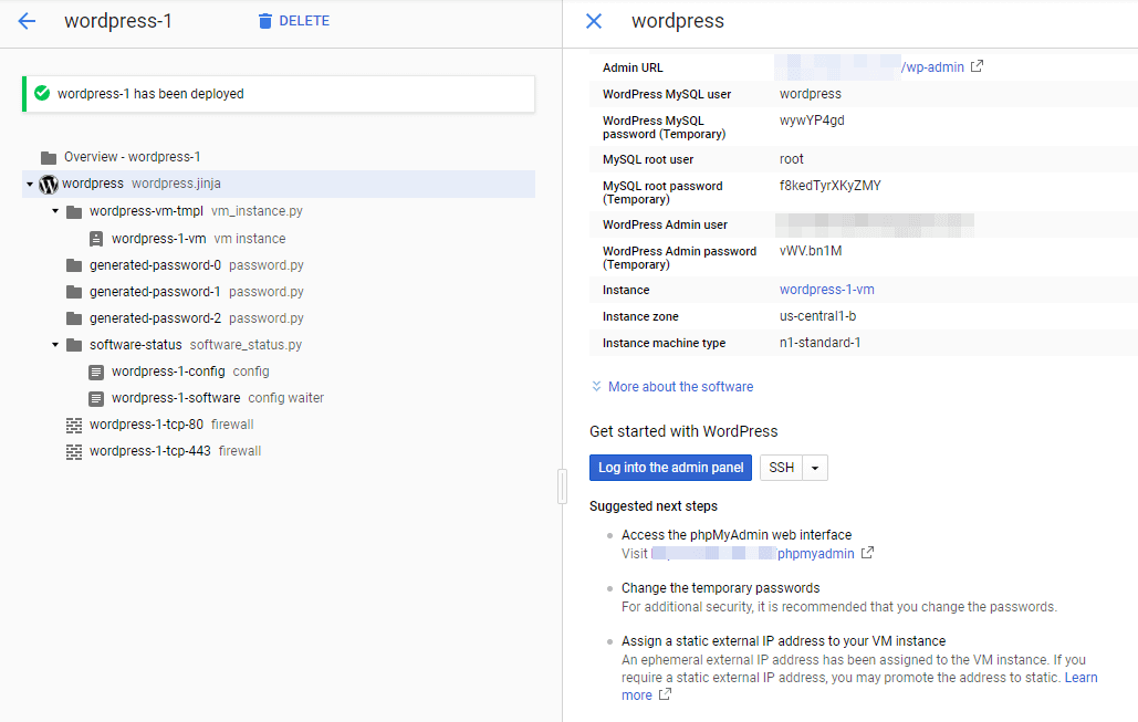 Going over your machine's credentials.