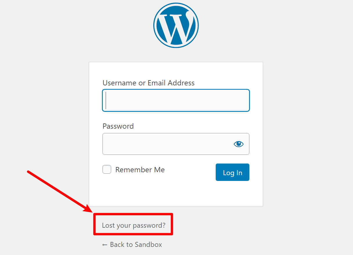 Try the password reset when you can't access wp-admin