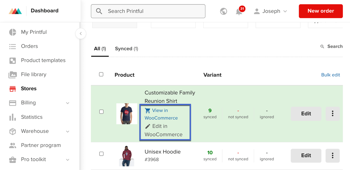 view in woocommerce for WooCommerce customizable products
