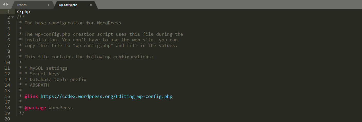 Editing PHP using local text editor