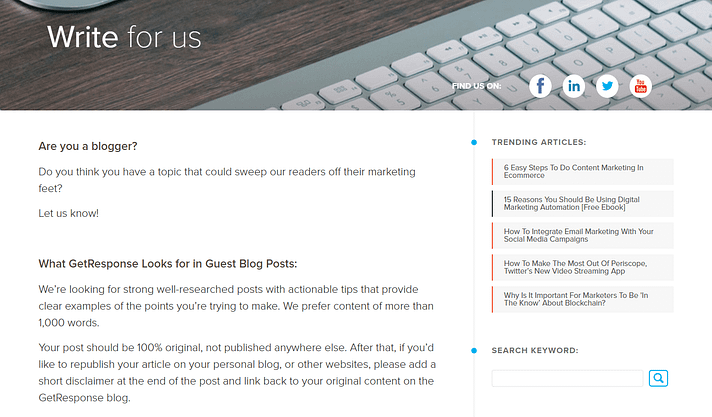 Top 10 Benefits of Guest Blogging 1 Finding a target is step 2 in our guest blogging guide