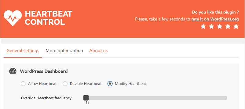 Overriding the Heartbeat frequency can help a slow WordPress admin panel. 