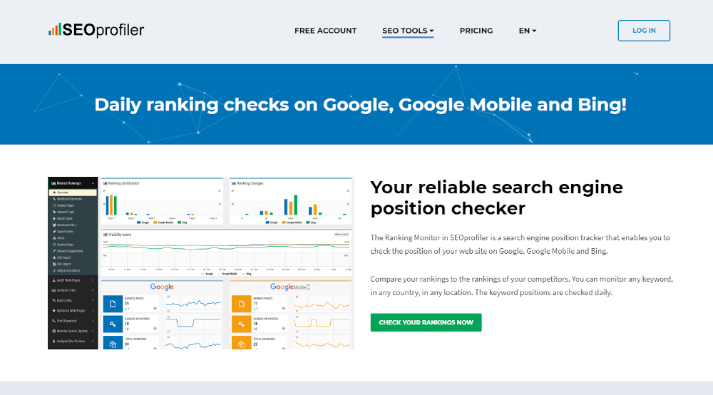 google rank tracker software