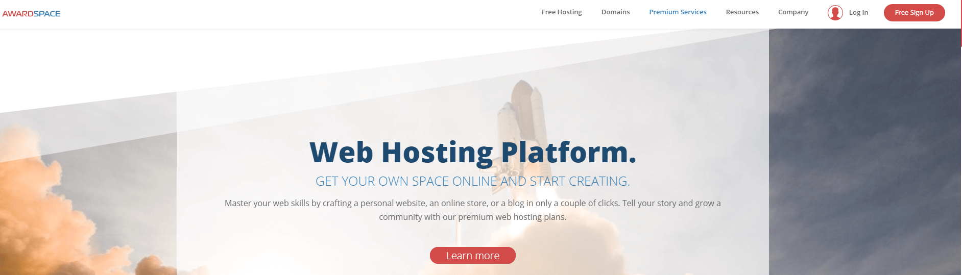 personal website free domain hosting