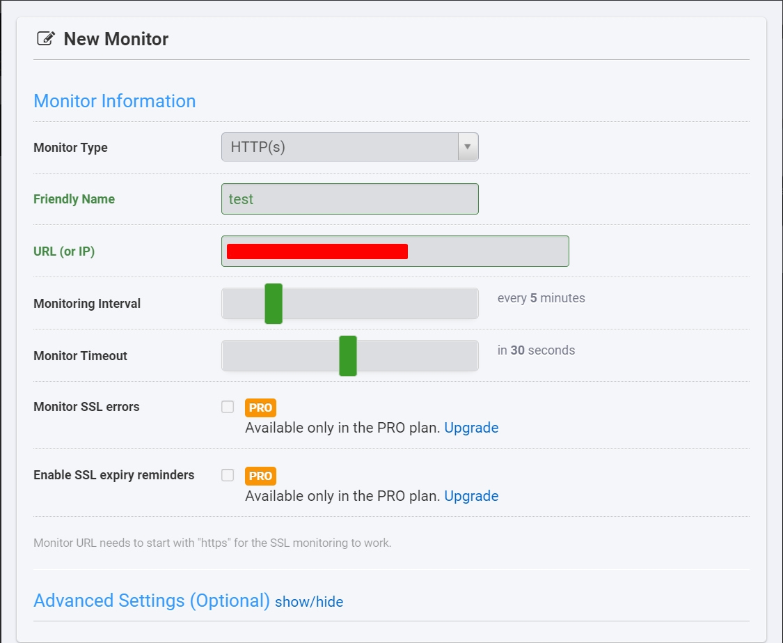 internet uptime monitor alternative