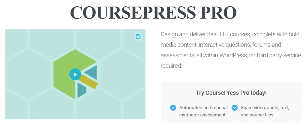 The CoursePress Pro plugin.
